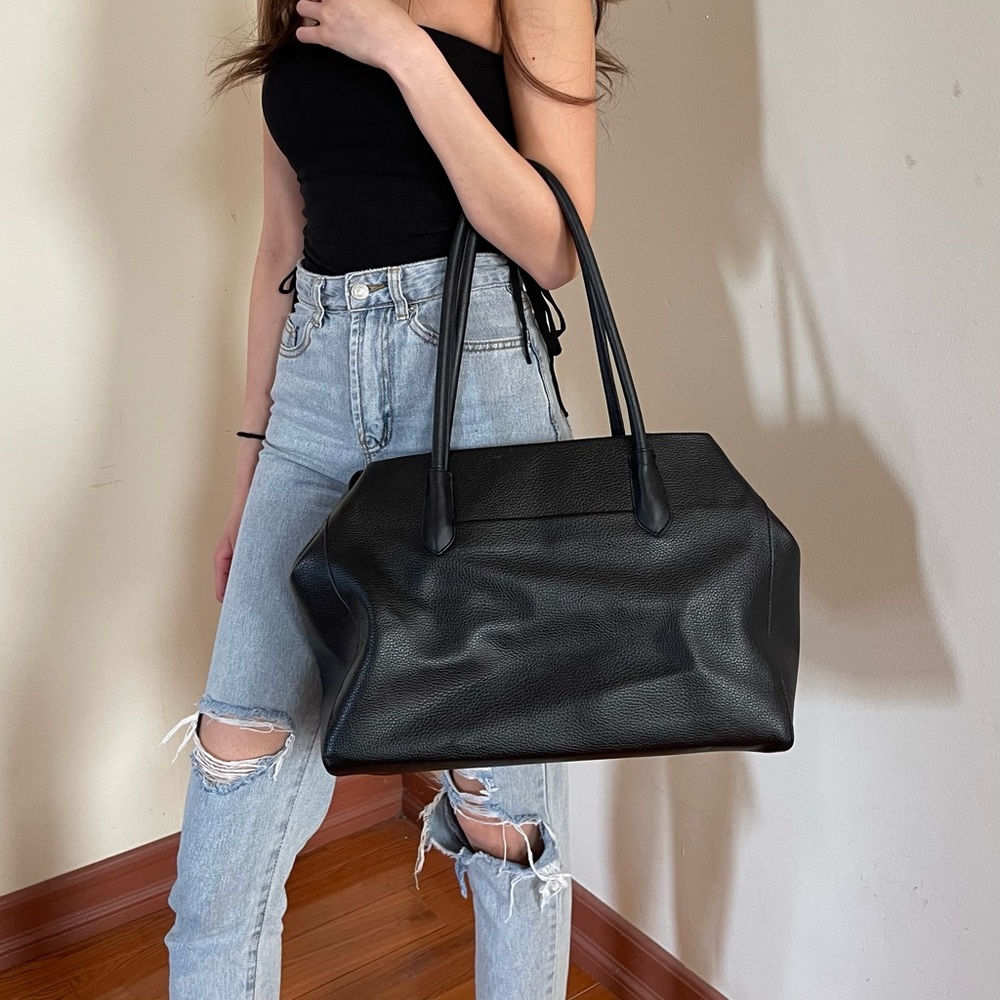 Black Tote Bag from Target brand “a new day.”